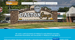 Desktop Screenshot of daltongasigns.com